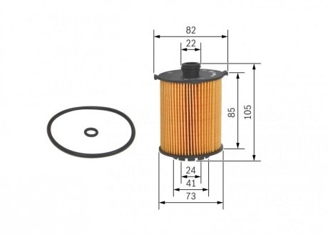 Масляний фільтр bosch F 026 407 152