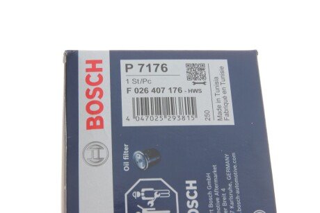 Масляный фильтр bosch F026407176