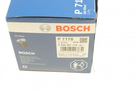 Масляный фильтр bosch F026407178