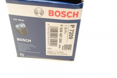 Масляный фильтр bosch F 026 407 209