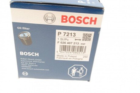 Масляный фильтр bosch F 026 407 213