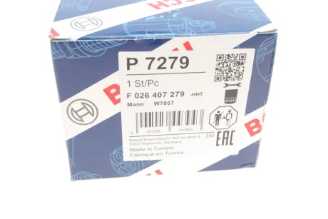 Масляний фільтр bosch F026407279