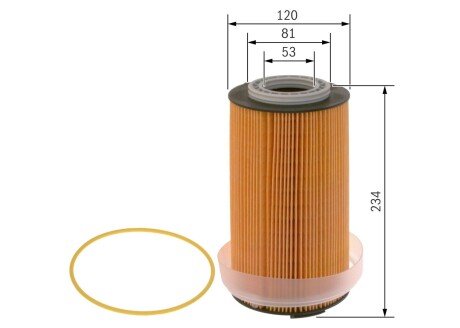 Масляний фільтр bosch F026407288