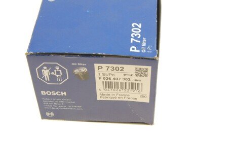 Масляный фильтр bosch F026407302