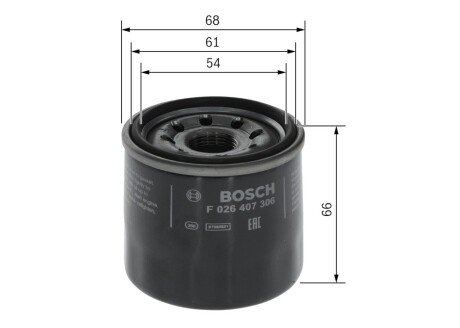 Масляний фільтр bosch F026407306