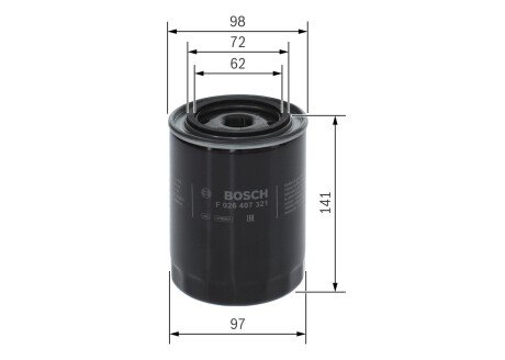 Масляний фільтр bosch F026407321