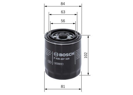 Масляный фильтр bosch F026407325