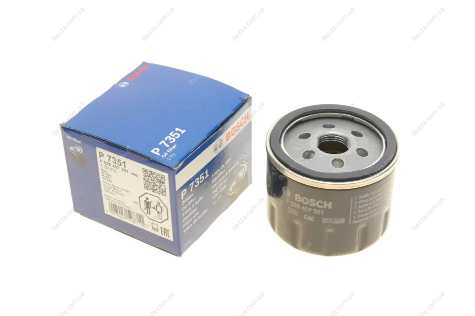 МАСТИЛЬНИЙ ФІЛЬТР Bosch F 026 407 351 (фото 1)