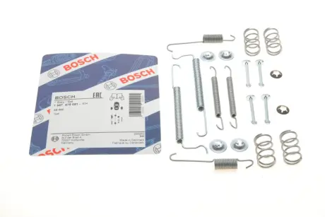 Монтажний к-кт гальмівних колодок Bosch 1 987 475 081
