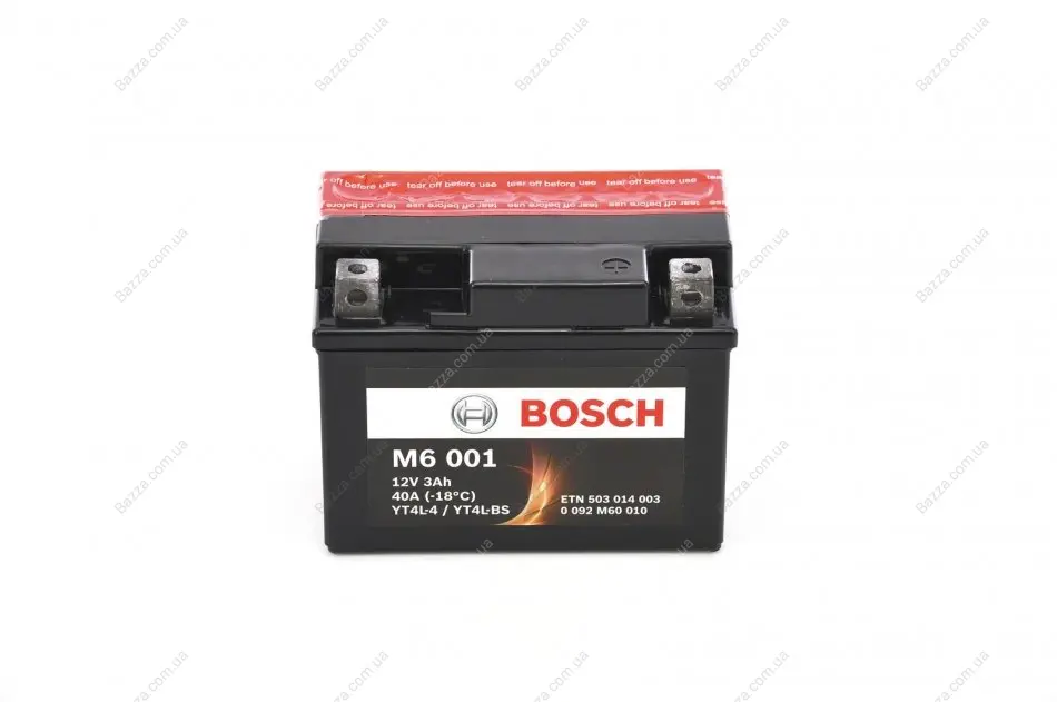 Мотоакумулятор BOSCH-M6001 bosch 0092M60010