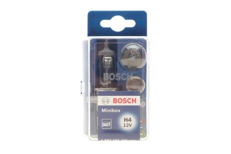 Набір ламп H4+/ P21W,R5W,T4W, запобіжники:10A,15A,20A bosch 1987301101 на Тойота Карина е