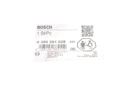 Наконечник катушек (свечей) зажигания bosch 0356301028