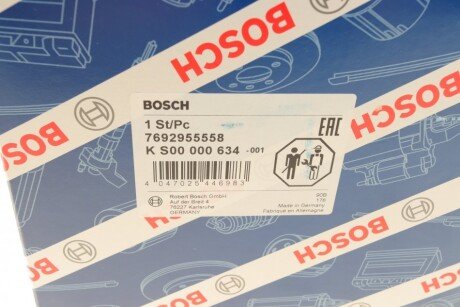 Насос гідропідсилювача керма bosch KS00000634