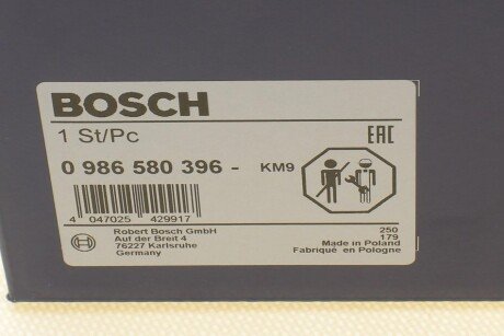 Паливний насос в зборі bosch 0986580396