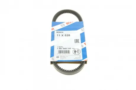 Пасок клиновидний 11,0X528 bosch 1 987 948 143
