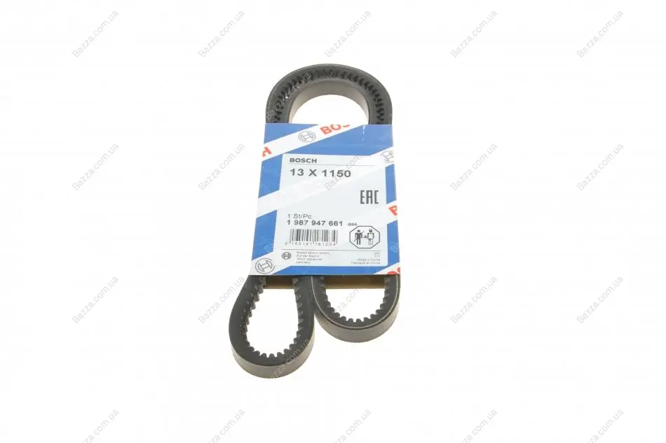 Пасок клиновидний 13X1150 bosch 1 987 947 661