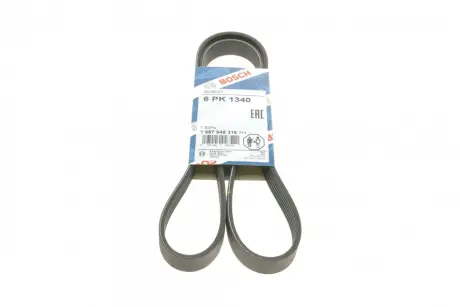 Пасок полiклиновий 6PK1340 bosch 1 987 948 316