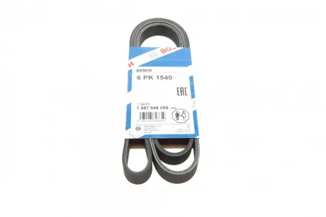 Пасок поліклиновий 6PK1538/1540 bosch 1987946099