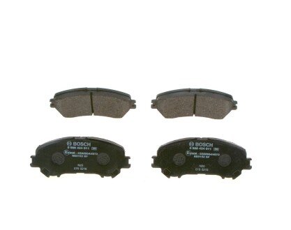 Передні тормозні (гальмівні) колодки bosch 0986424011
