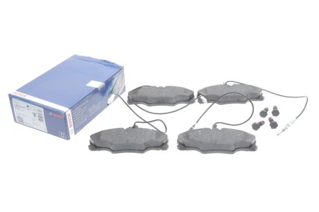 Передні тормозні (гальмівні) колодки bosch 0986424227