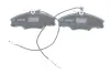 Передние тормозные колодки bosch 0986424227