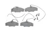 Передние тормозные колодки bosch 0986424227