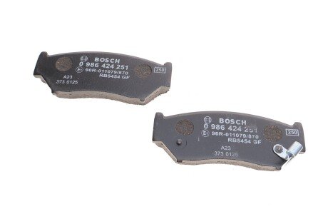 Передние тормозные колодки bosch 0986424251