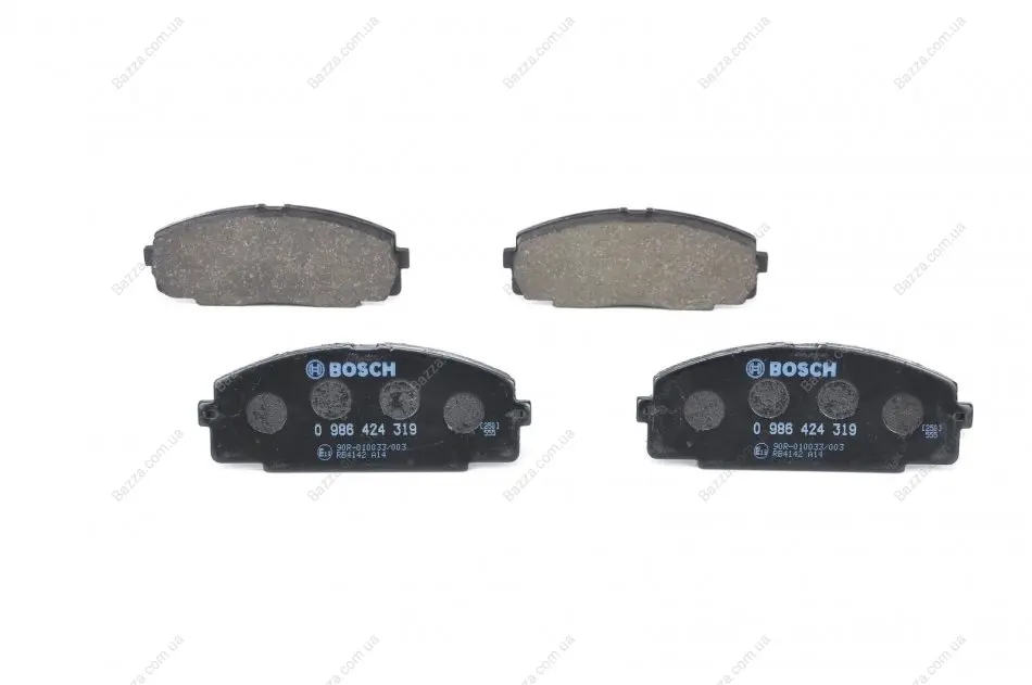 Передні тормозні (гальмівні) колодки Bosch 0986424319 (фото 1)