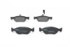 Передние тормозные колодки bosch 0986424362