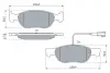 Передние тормозные колодки bosch 0986424362