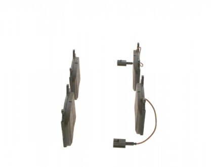Передние тормозные колодки bosch 0986424390