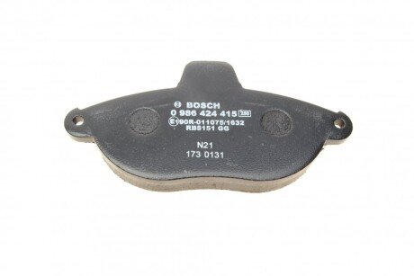 Передні тормозні (гальмівні) колодки bosch 0986424415