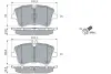Передні тормозні (гальмівні) колодки Bosch 0 986 424 517 (фото 7)