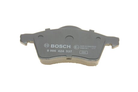 Передні тормозні (гальмівні) колодки bosch 0986424537