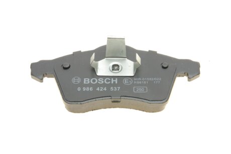 Передні тормозні (гальмівні) колодки bosch 0986424537