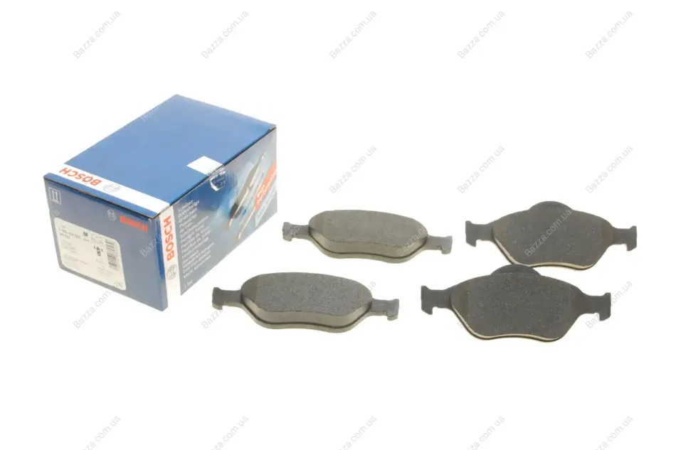 Передні тормозні (гальмівні) колодки Bosch 0986424558 (фото 1)