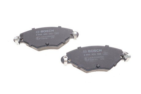 Передні тормозні (гальмівні) колодки bosch 0986424582