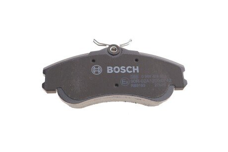 Передні тормозні (гальмівні) колодки bosch 0986424583