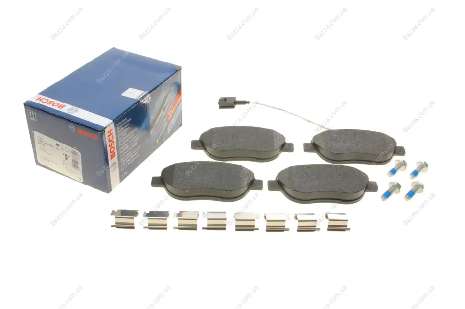 Передние тормозные колодки bosch 0 986 424 596