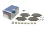 Передние тормозные колодки bosch 0 986 424 596