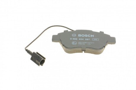 Передние тормозные колодки bosch 0986424597