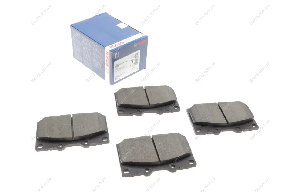 Передние тормозные колодки bosch 0986424640
