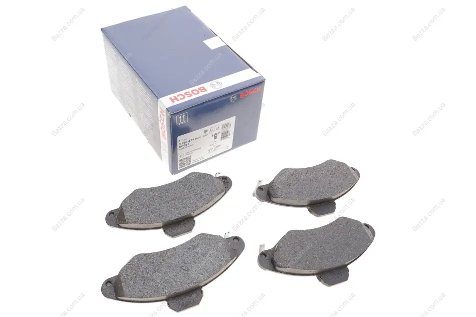 Передние тормозные колодки bosch 0 986 424 644