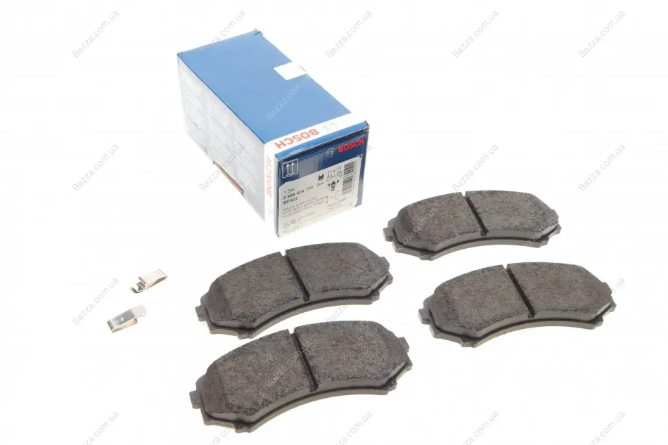 Передні тормозні (гальмівні) колодки Bosch 0986424709 (фото 1)