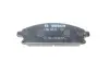 Передние тормозные колодки bosch 0986424715