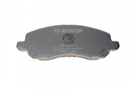 Передние тормозные колодки bosch 0986424716