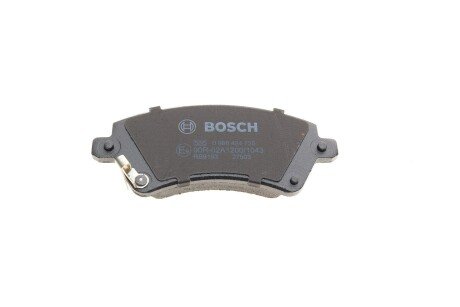 Передні тормозні (гальмівні) колодки bosch 0986424735
