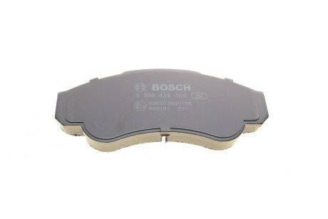 Передние тормозные колодки bosch 0986424769