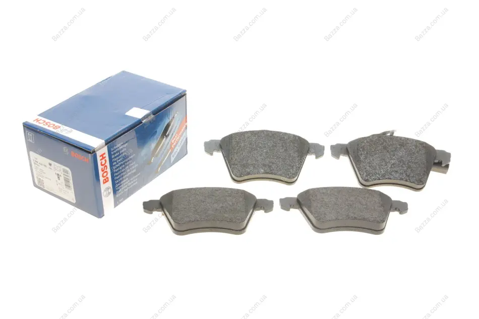 Передні тормозні (гальмівні) колодки Bosch 0 986 424 780 (фото 1)