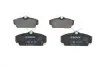 Передние тормозные колодки bosch 0986424781